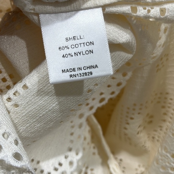 NWT REVOLVE Lovers and Friends Aldea Mini Dress in Ivory Sz S - Picture 14 of 14